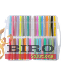 Marker Glitter 36 culori, cutie plastic, ML50-23